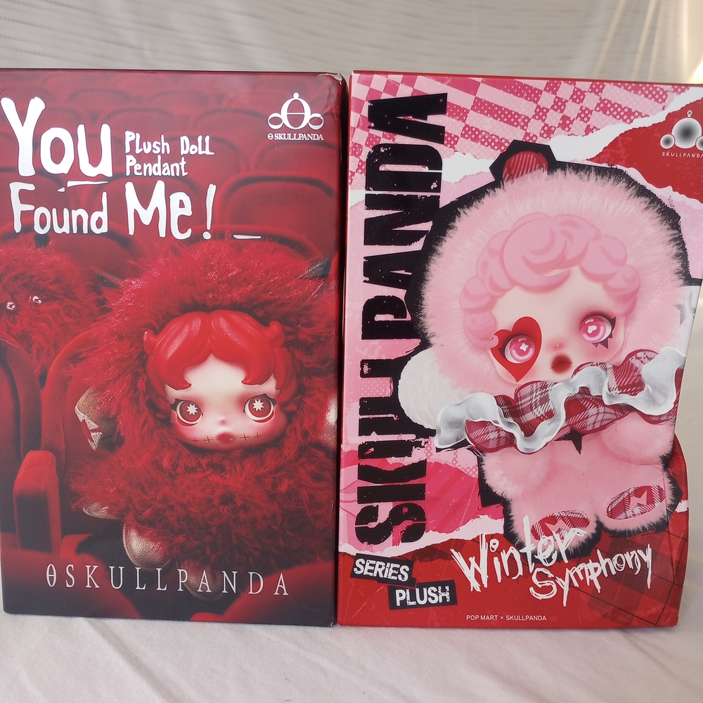 Pop Smart Skullpanda Winter Seri S A S You Found Me Pendant - Blind Boxes(2)